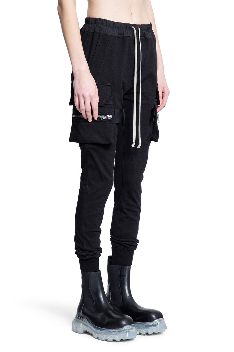 RICK OWENS WOMAN BLACK TROUSERS