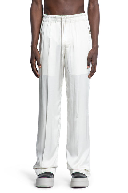 RICK OWENS MAN WHITE TROUSERS