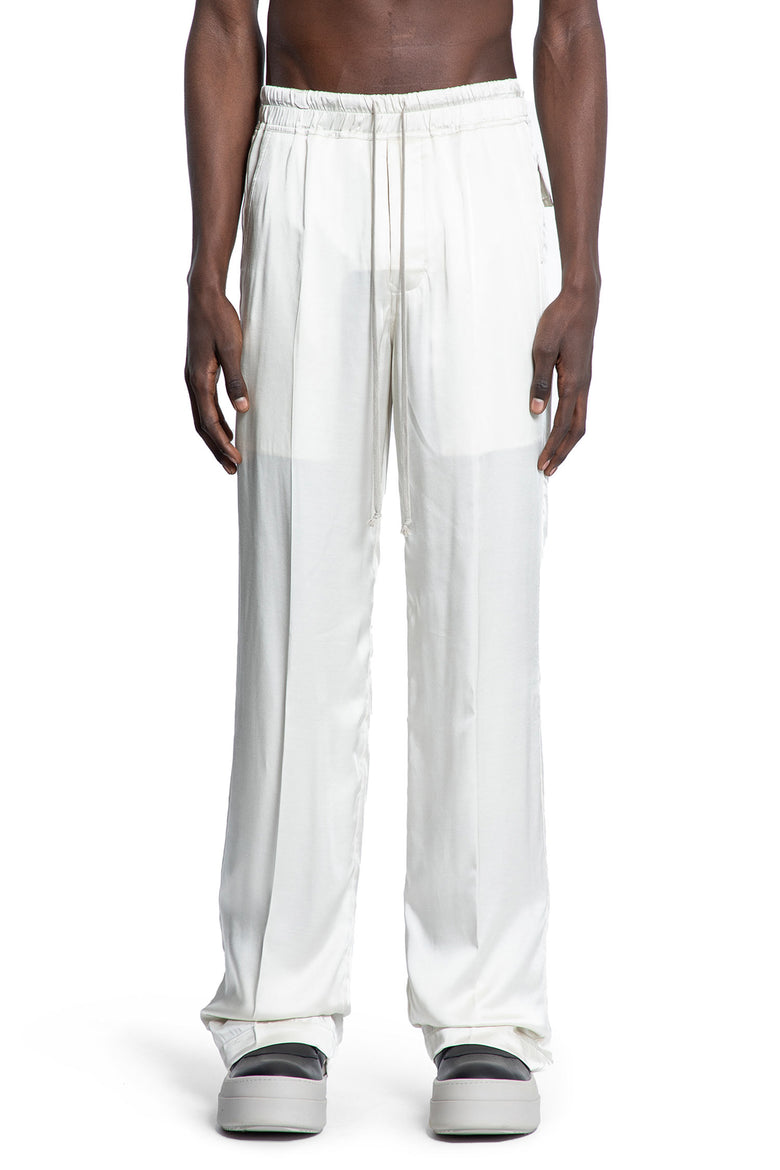 RICK OWENS MAN WHITE TROUSERS