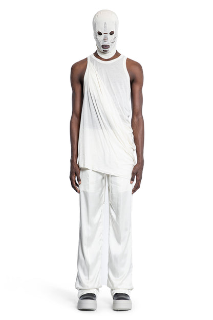 RICK OWENS MAN WHITE TROUSERS