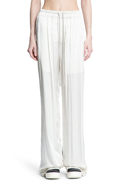 RICK OWENS WOMAN WHITE TROUSERS