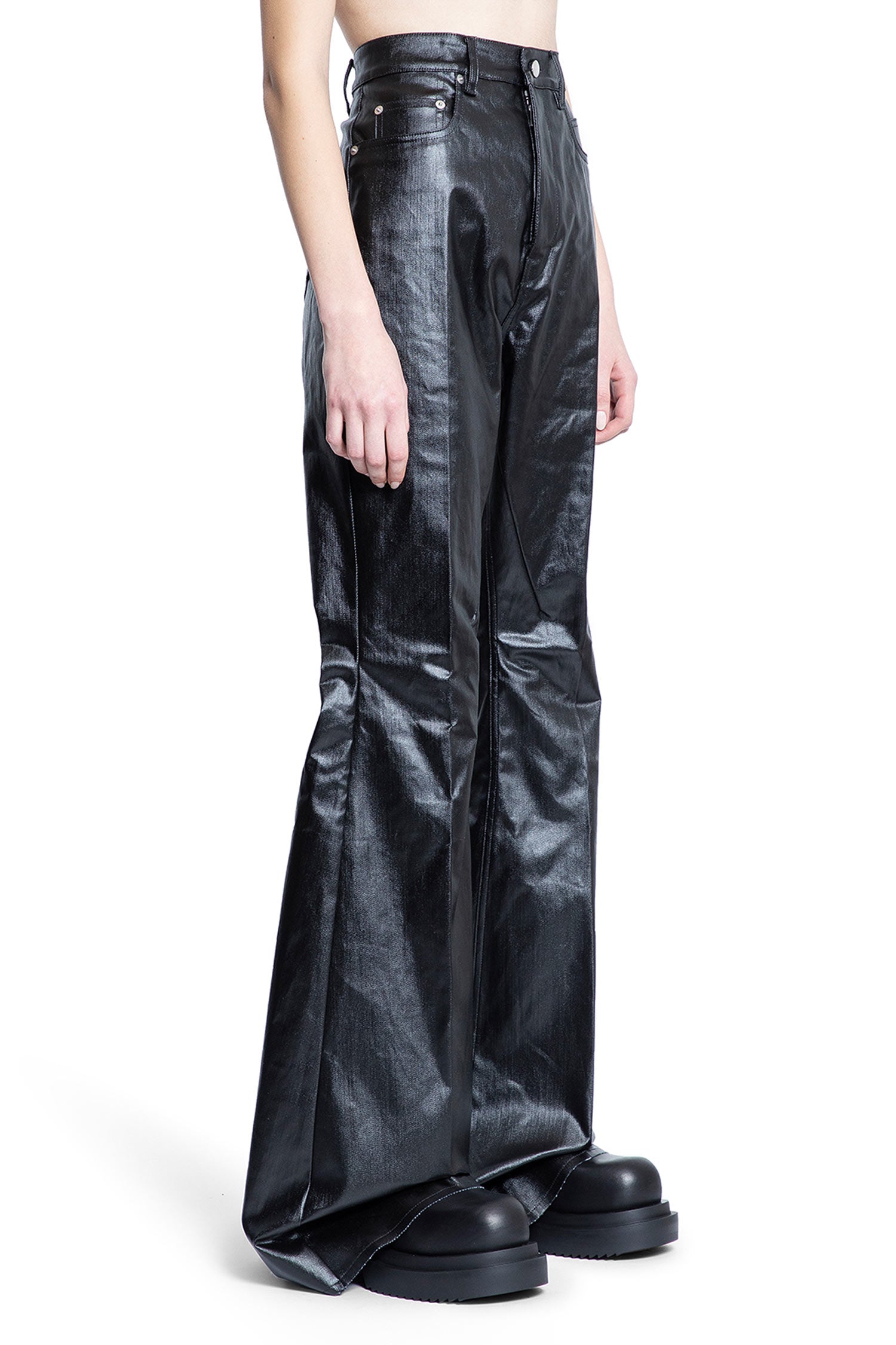 RICK OWENS WOMAN BLACK JEANS