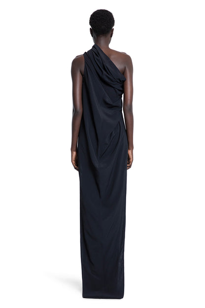 RICK OWENS WOMAN BLACK DRESSES