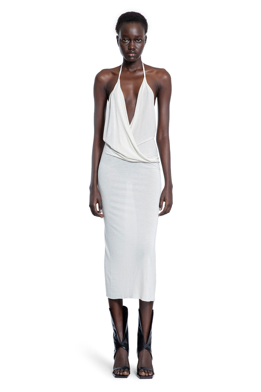 RICK OWENS WOMAN WHITE DRESSES