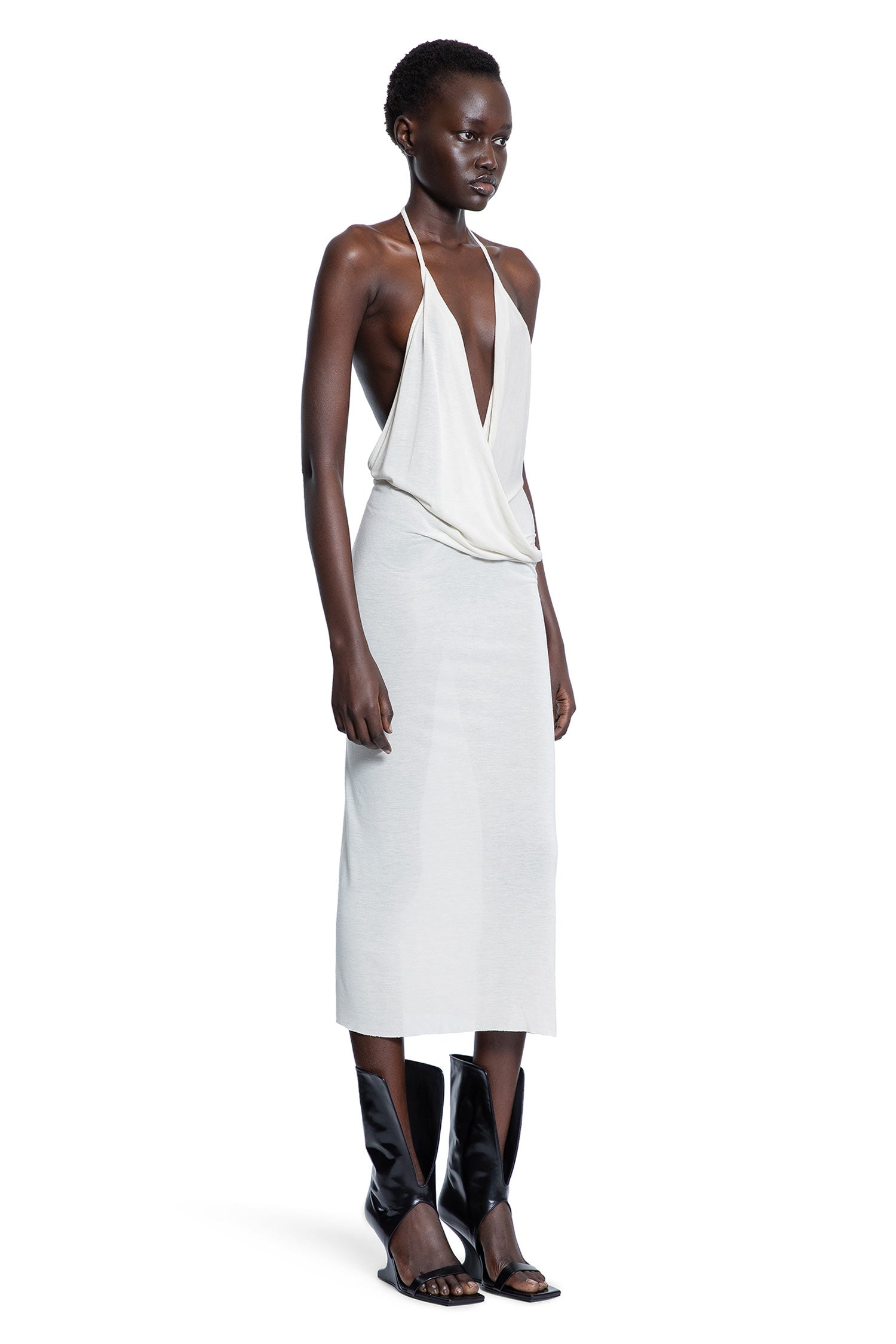 RICK OWENS WOMAN WHITE DRESSES