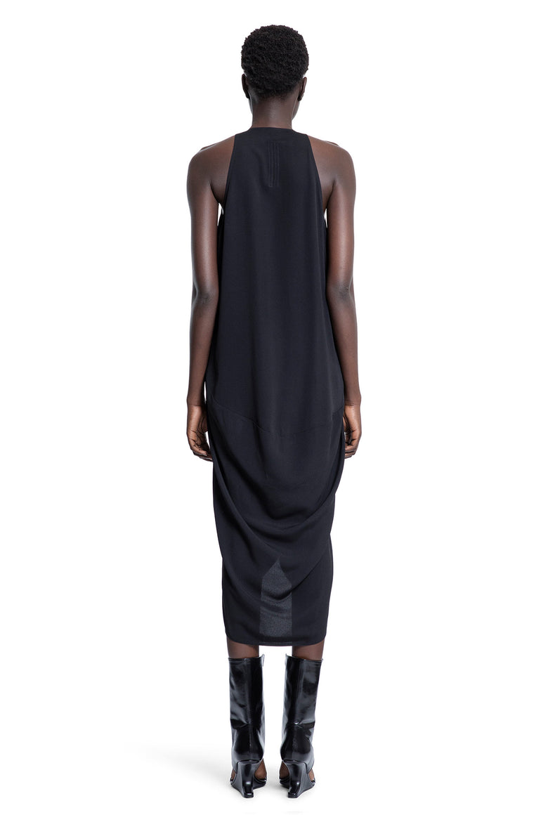 RICK OWENS WOMAN BLACK DRESSES