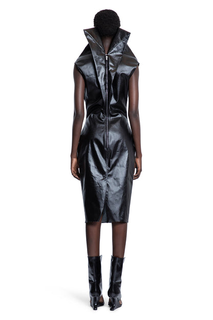 RICK OWENS WOMAN BLACK DRESSES