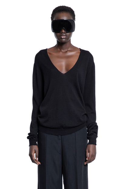 RICK OWENS WOMAN BLACK KNITWEAR