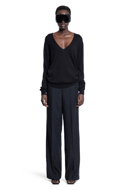 RICK OWENS WOMAN BLACK KNITWEAR