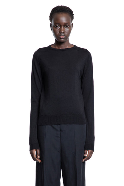 RICK OWENS WOMAN BLACK KNITWEAR