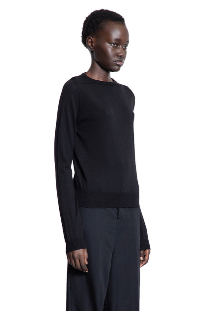 RICK OWENS WOMAN BLACK KNITWEAR