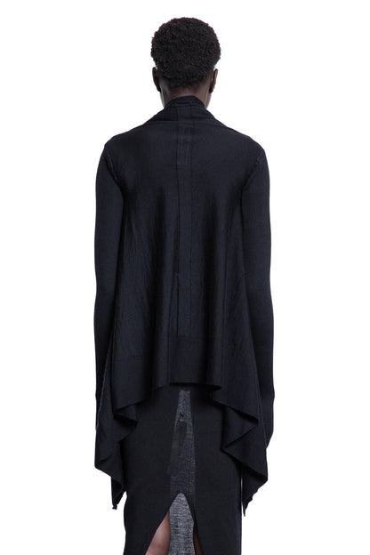 RICK OWENS WOMAN BLACK KNITWEAR