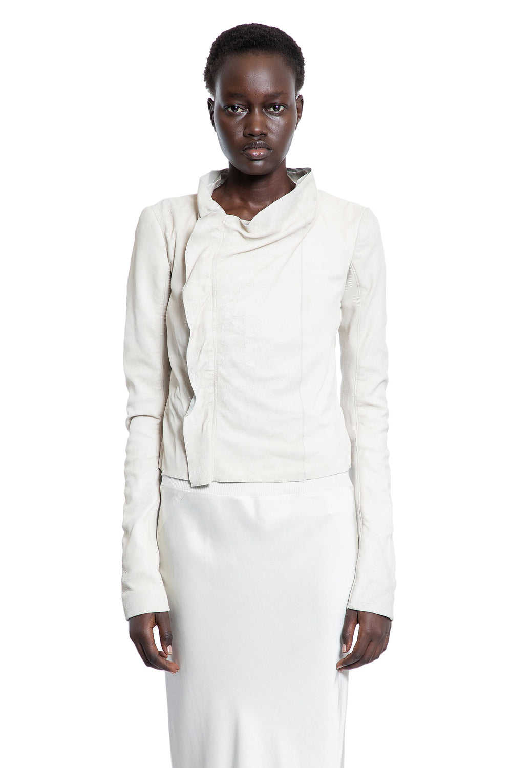 RICK OWENS WOMAN WHITE JACKETS