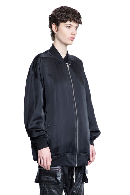 RICK OWENS WOMAN BLACK JACKETS