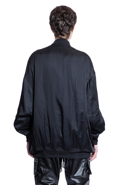 RICK OWENS WOMAN BLACK JACKETS