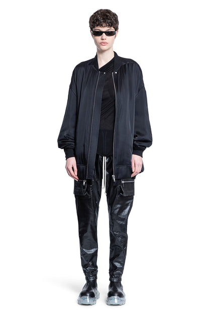 RICK OWENS WOMAN BLACK JACKETS