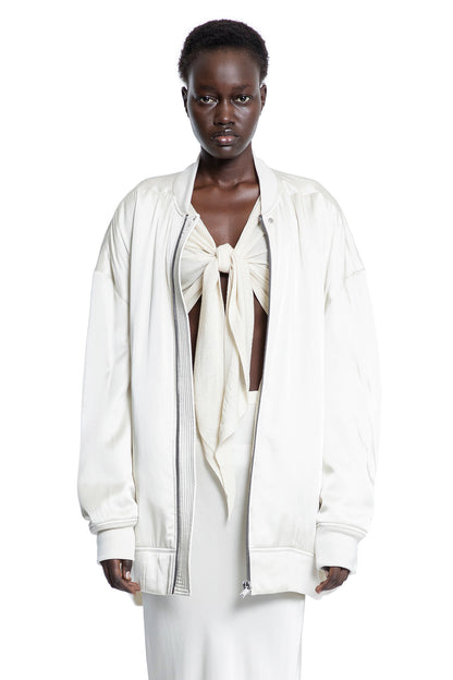 RICK OWENS WOMAN WHITE JACKETS