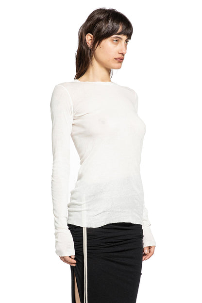 Temple Rib LS Tee In Mini Rib Jersey