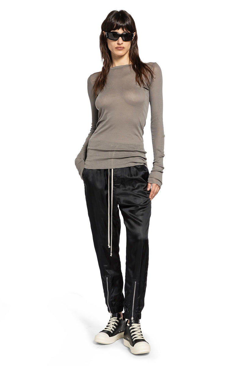 Temple Rib LS Tee In Mini Rib Jersey