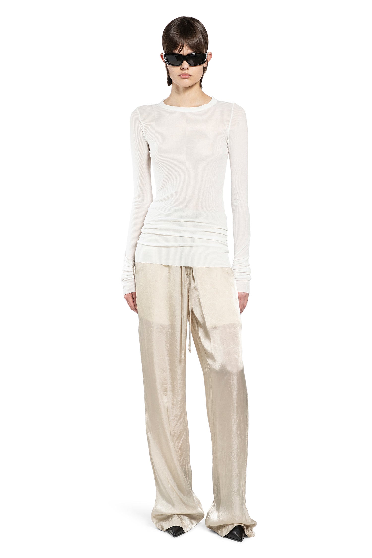 Temple Rib Long Sleeve T-Shirt
