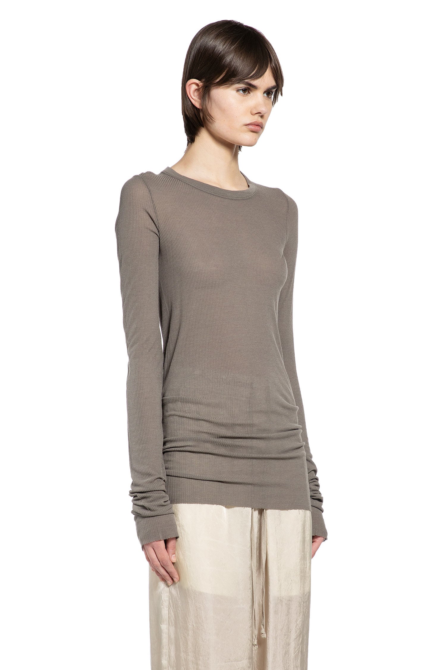 Temple Rib Long Sleeve T-Shirt