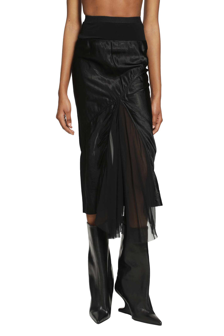 
              RICK OWENS Temple A-Line Bias Skirt woman
            