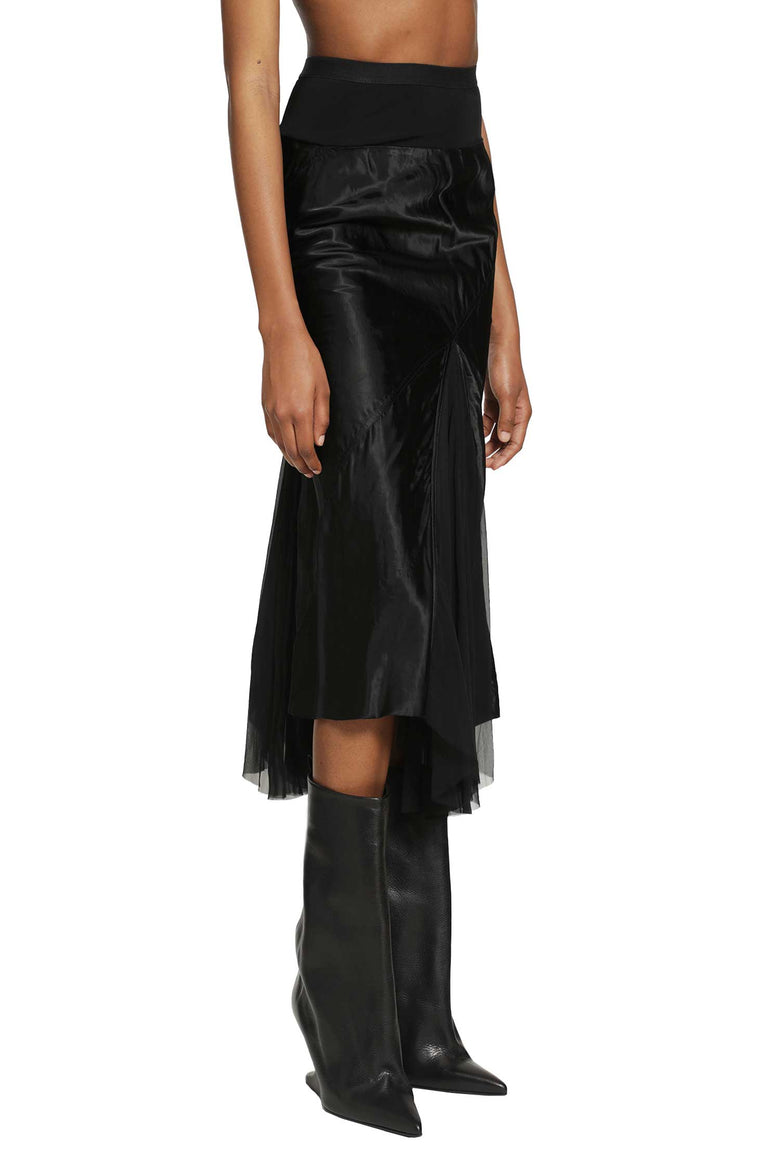 
              RICK OWENS Temple A-Line Bias Skirt woman
            