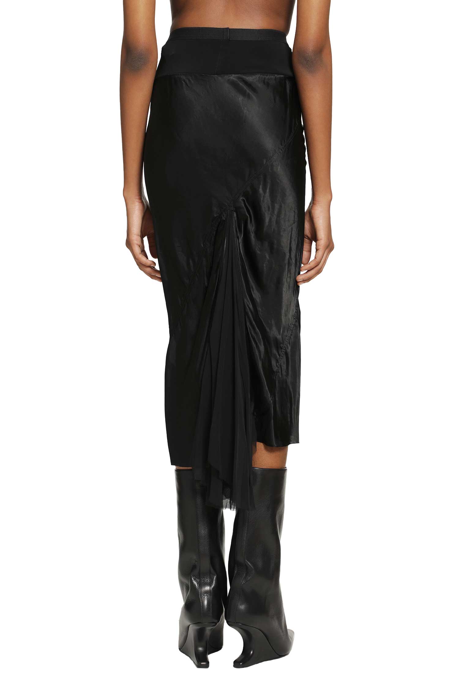 Temple A-Line Bias Skirt