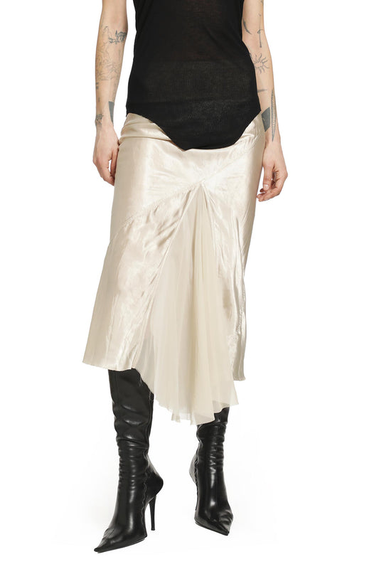 Temple A-Line Bias Skirt