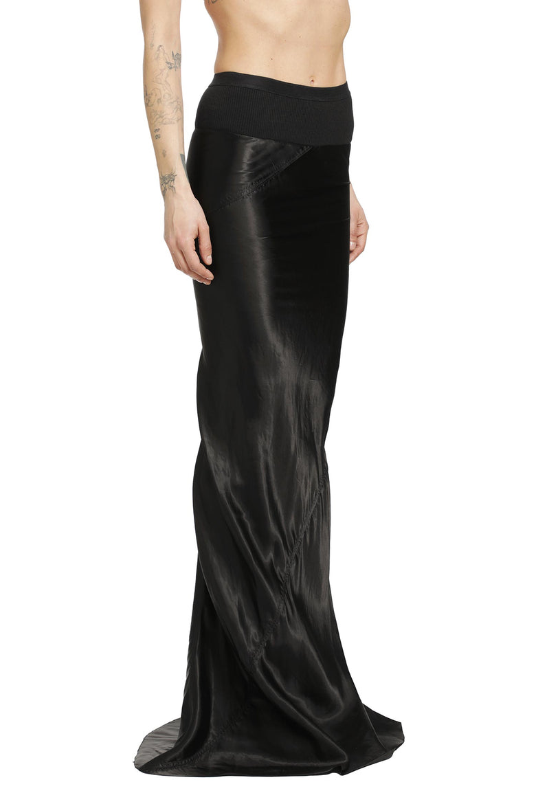 Temple Slim Long Coda Skirt