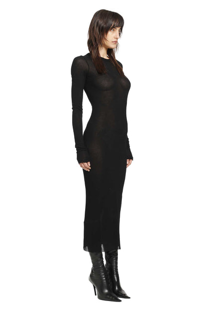 Temple Rib Long Sleeves Dress Antonioli.eu Temple Rib Long Sleeves Dress Antonioli.eu