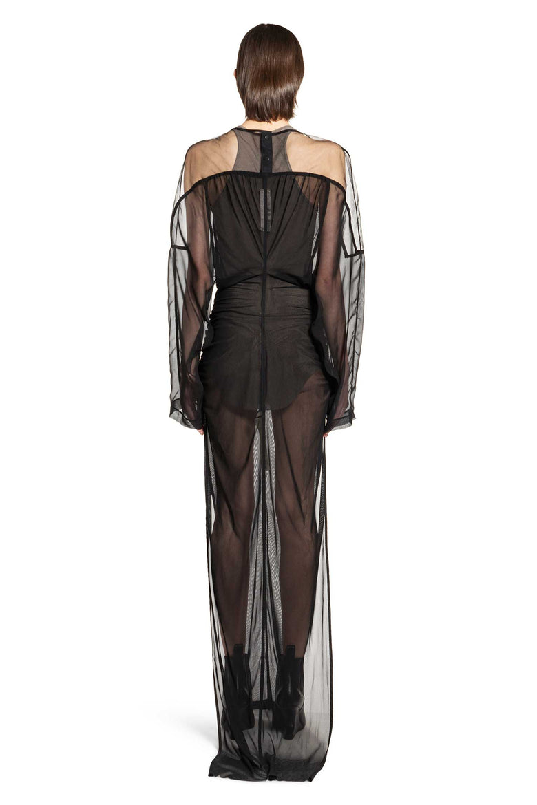 RICK OWENS Temple Collage Gown woman