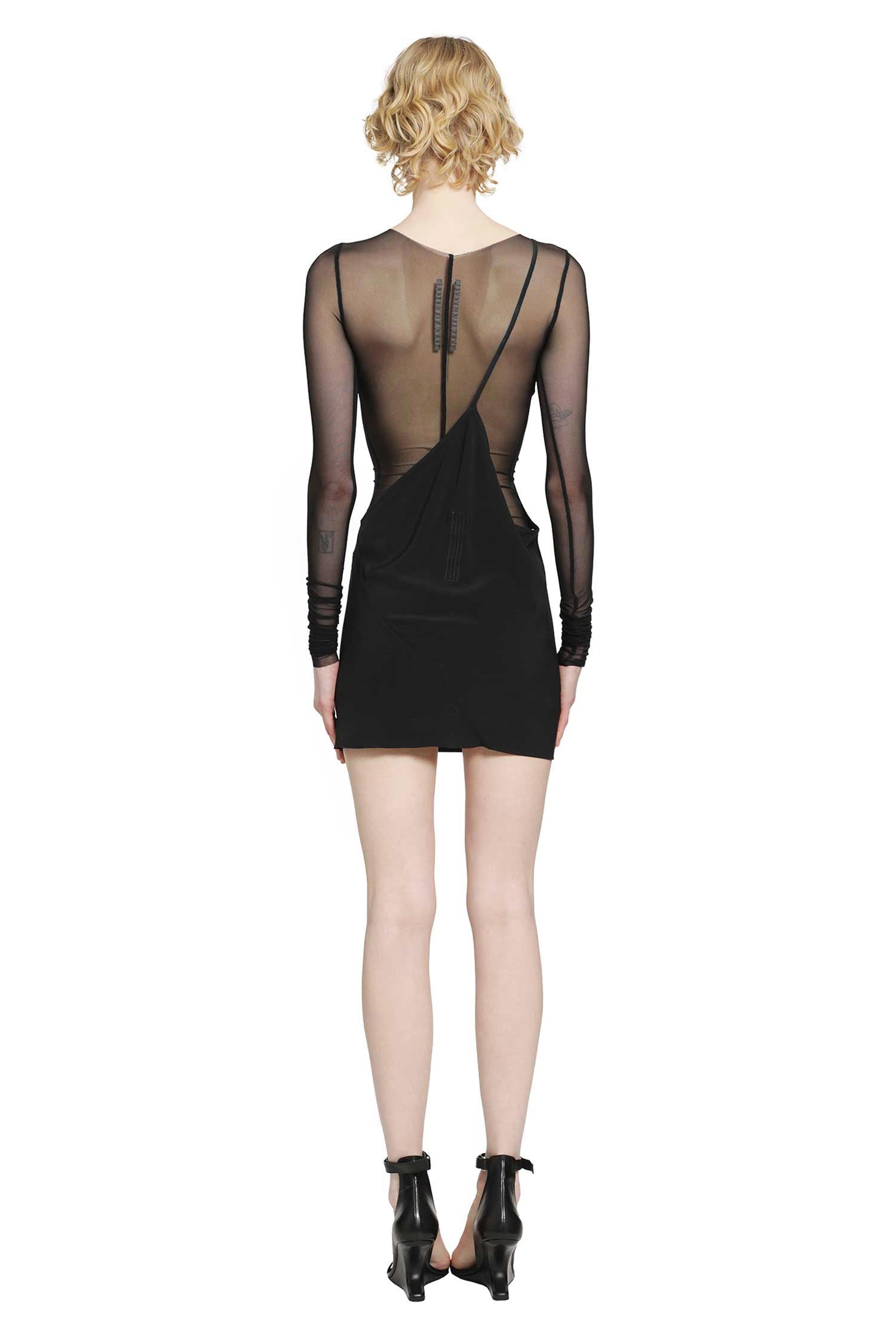 Temple Bias Strap Mini Dress