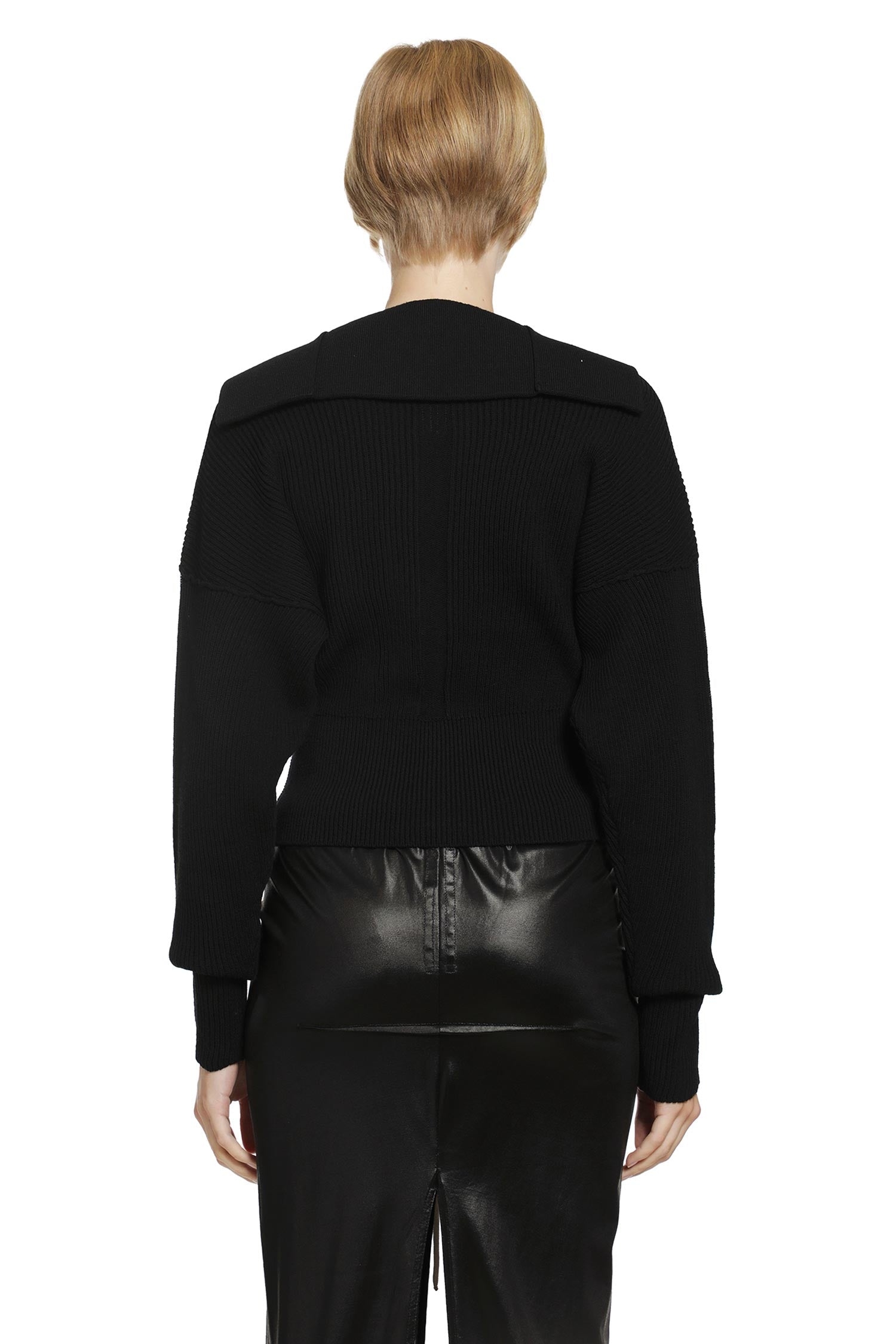 RICK OWENS Temple Dracu Cropped V woman