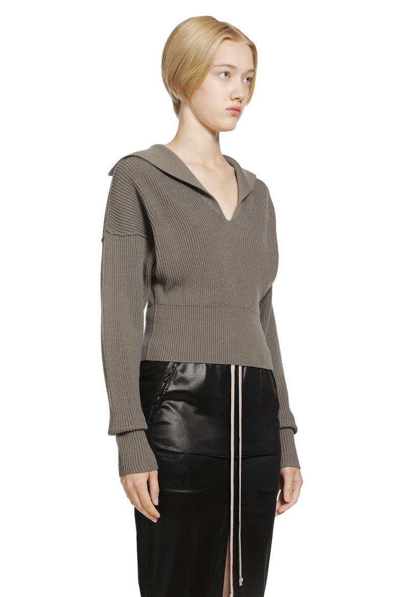 
              RICK OWENS Temple Dracu Cropped V woman
            