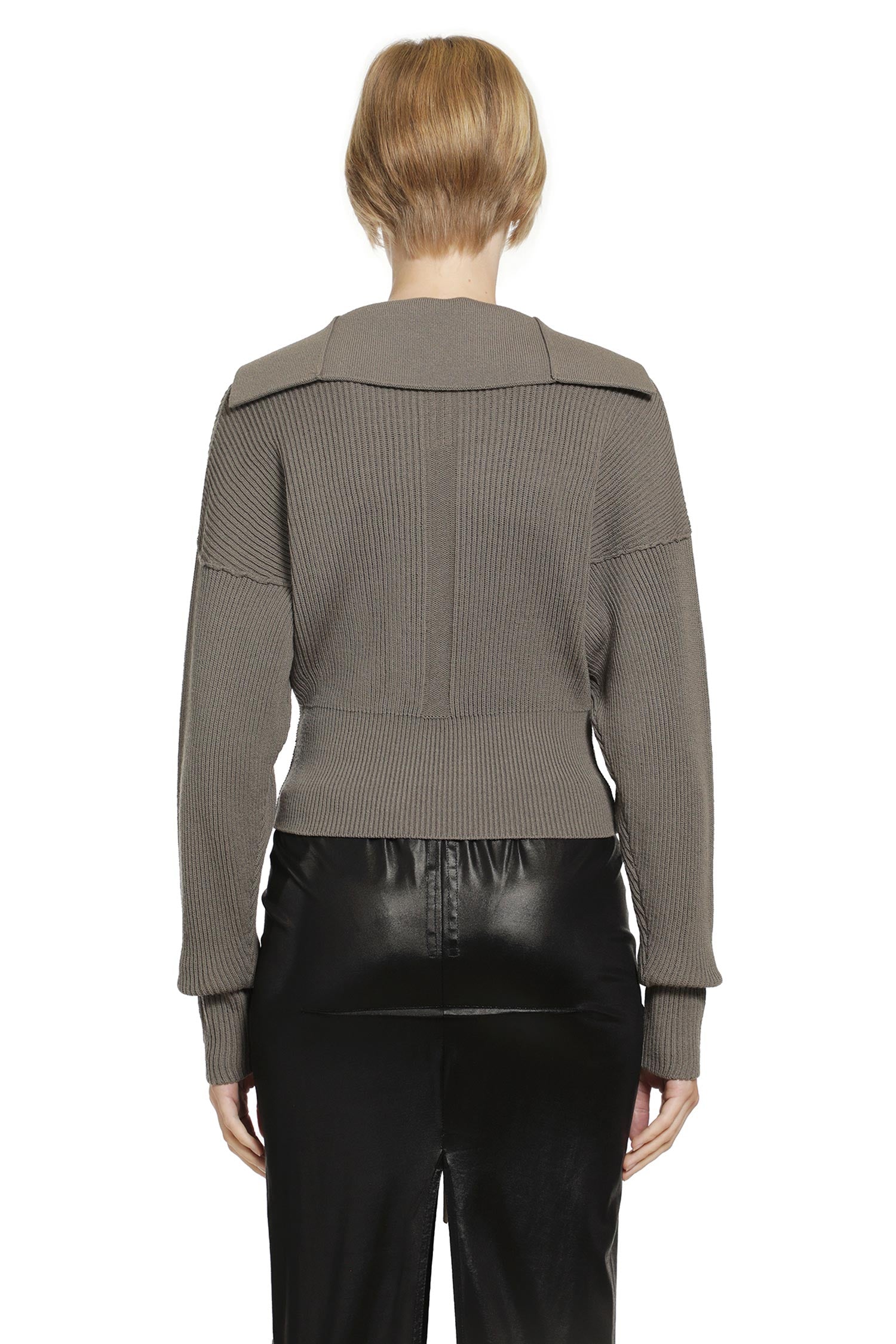 RICK OWENS Temple Dracu Cropped V woman