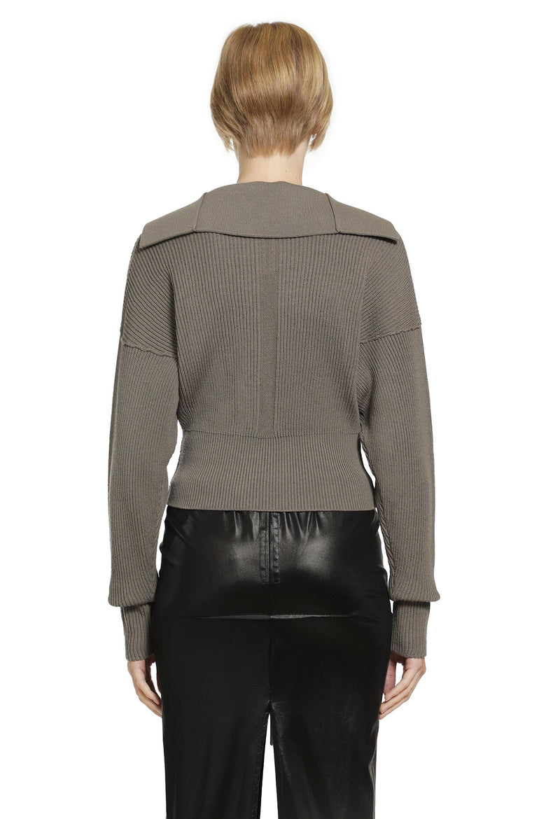 RICK OWENS Temple Dracu Cropped V woman