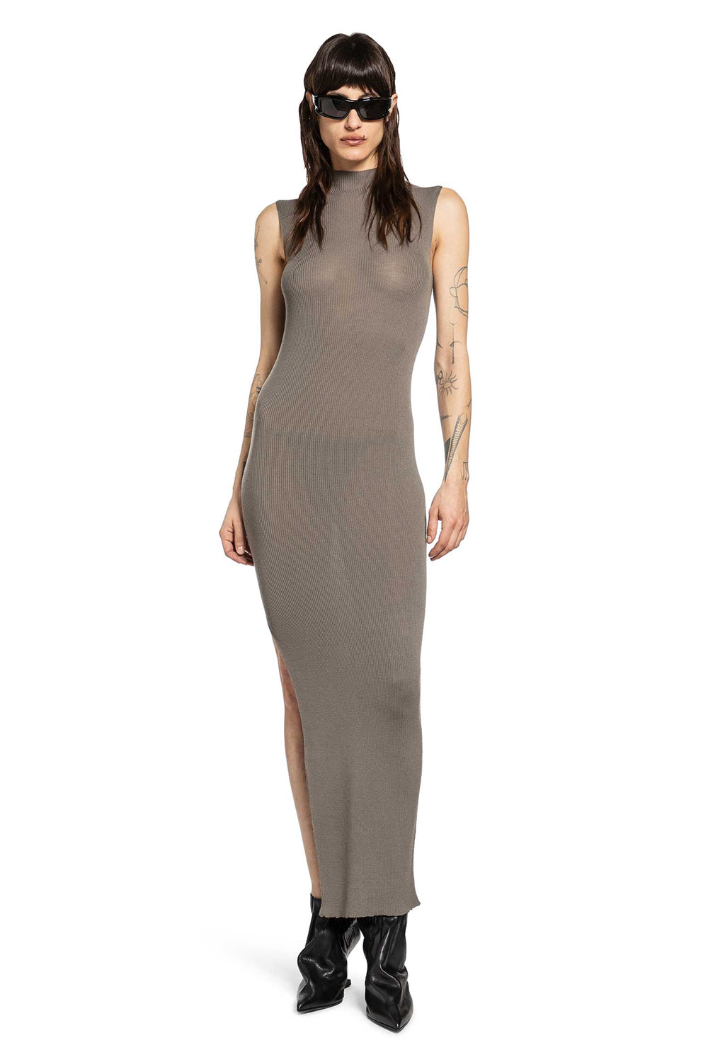 RICK OWENS Temple SL Turtle Dress woman