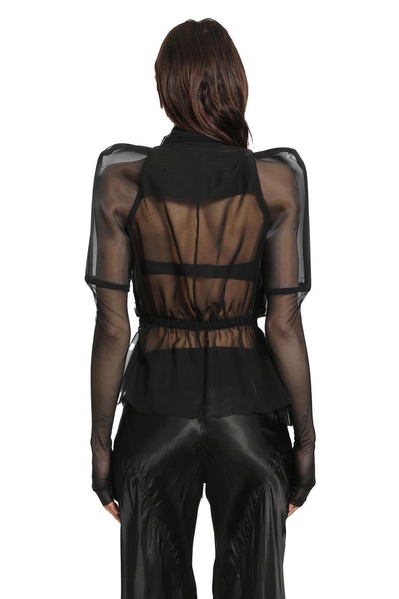 RICK OWENS Temple Combo Metro JKT woman