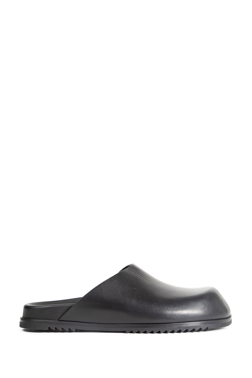 RICK OWENS Temple Mules in Groppone Cow Leather woman