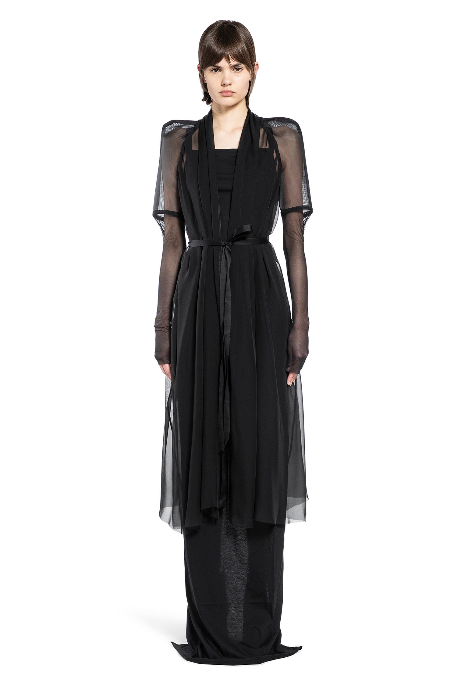 RICK OWENS Temple Metro Coat woman