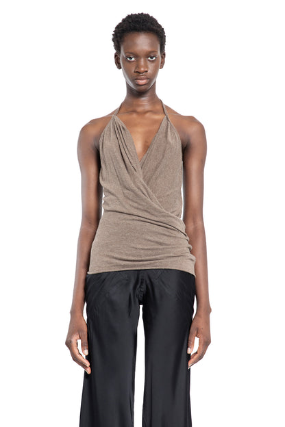 Antonioli RICK OWENS WOMAN BROWN TOPS