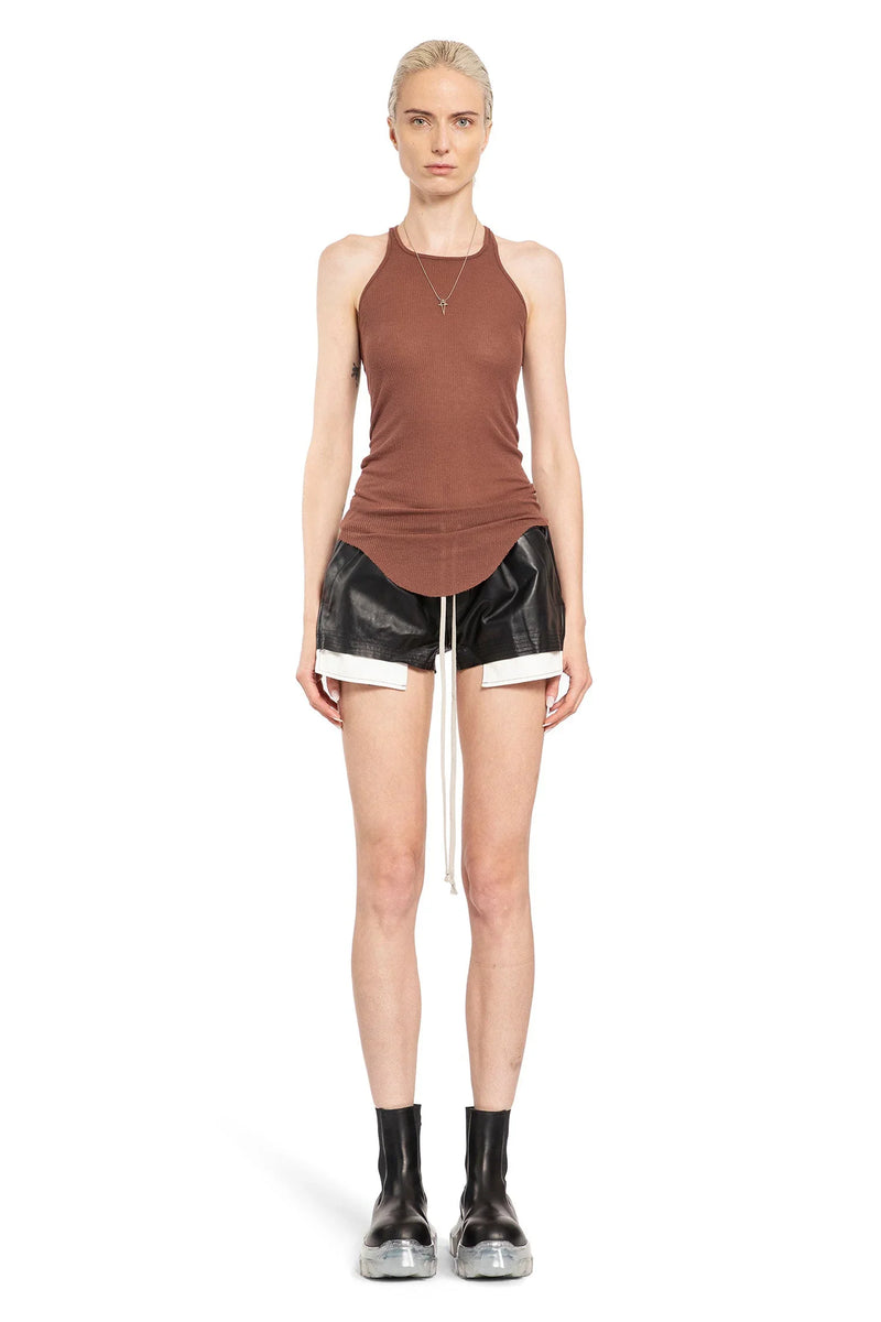 Basic Rib Tank in Viscose Silk Rib Jersey - Antonioli.eu