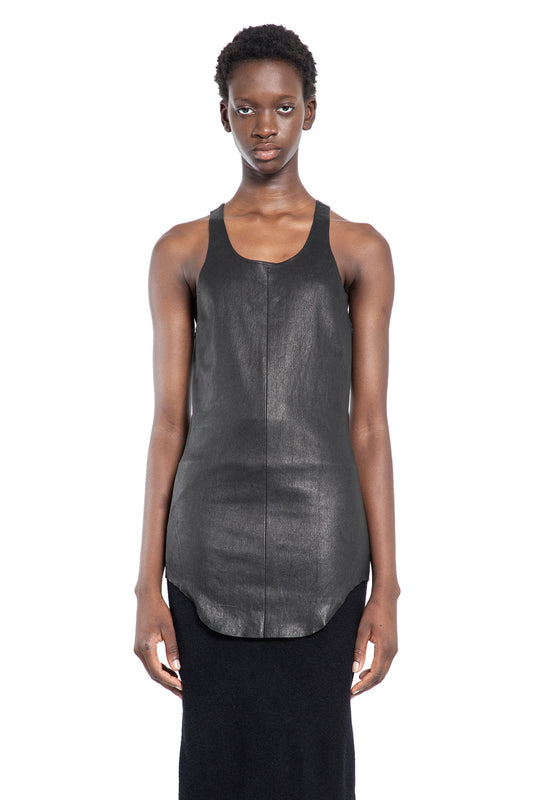 RICK OWENS WOMAN BLACK TOPS