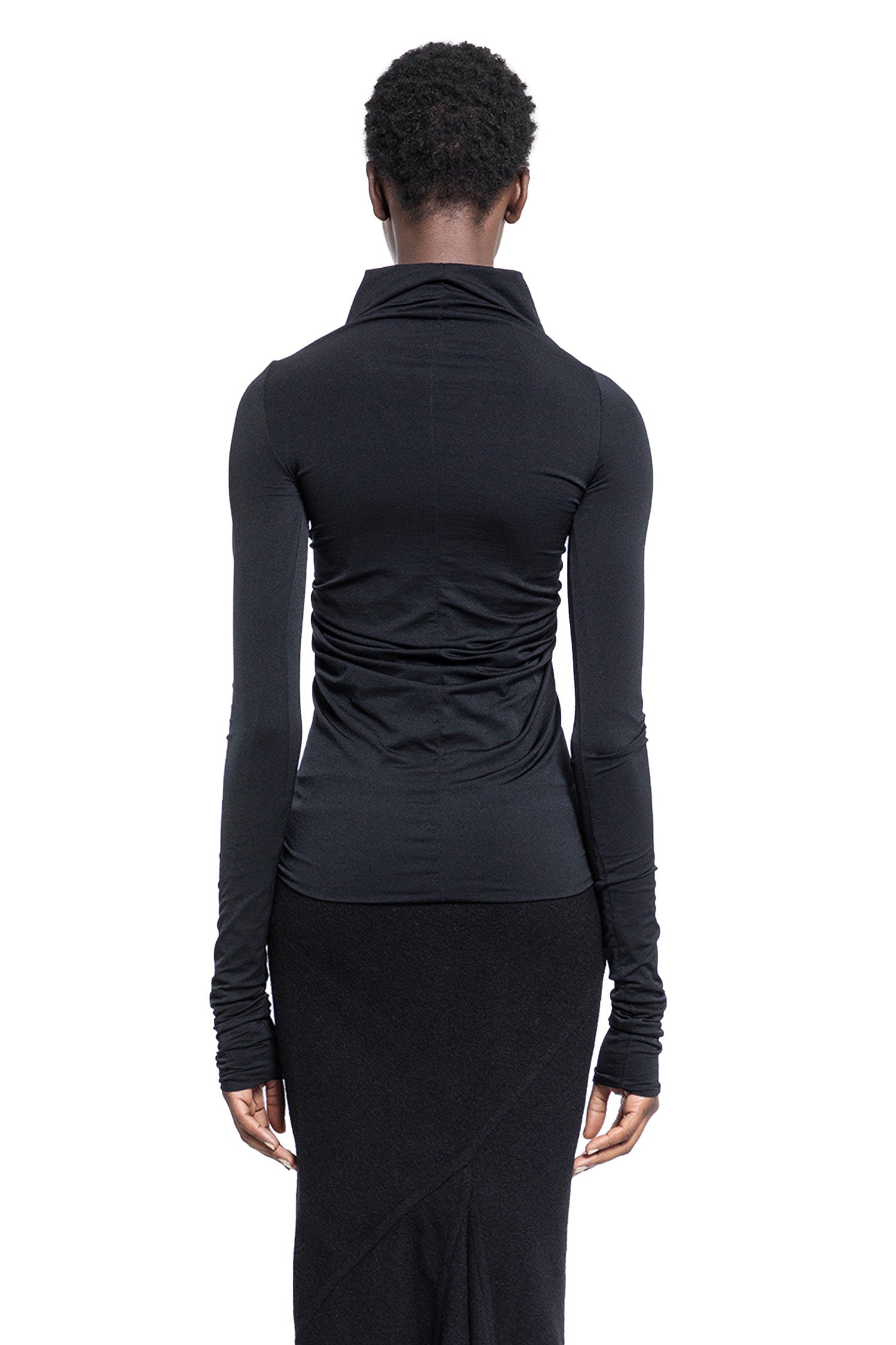 RICK OWENS WOMAN BLACK TOPS