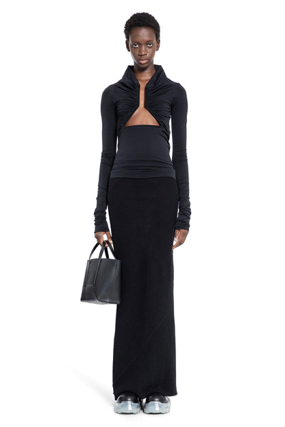 RICK OWENS WOMAN BLACK TOPS