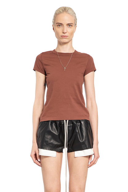 Antonioli RICK OWENS WOMAN BROWN T-SHIRTS & TANK TOPS