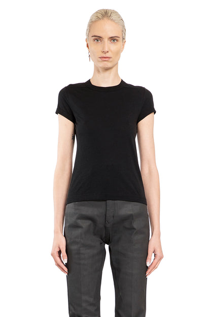 Antonioli RICK OWENS WOMAN BLACK T-SHIRTS & TANK TOPS