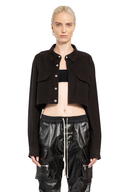 Antonioli RICK OWENS WOMAN BLACK SHIRTS