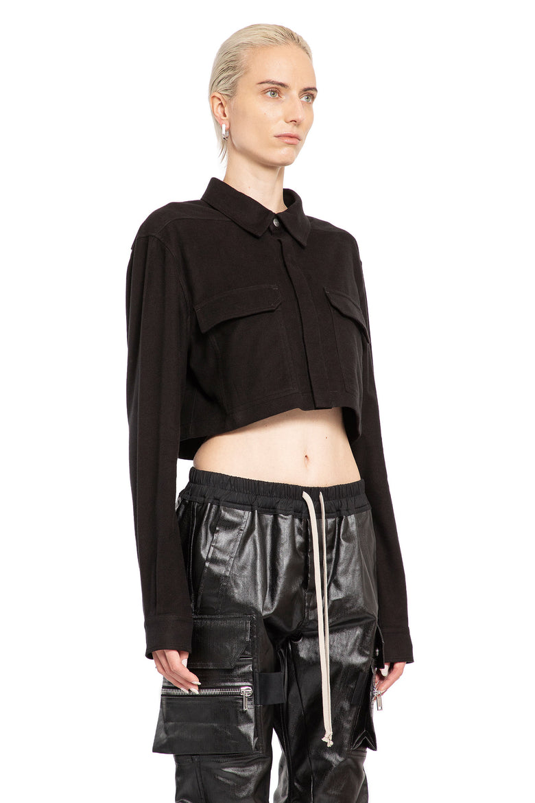 RICK OWENS WOMAN BLACK SHIRTS